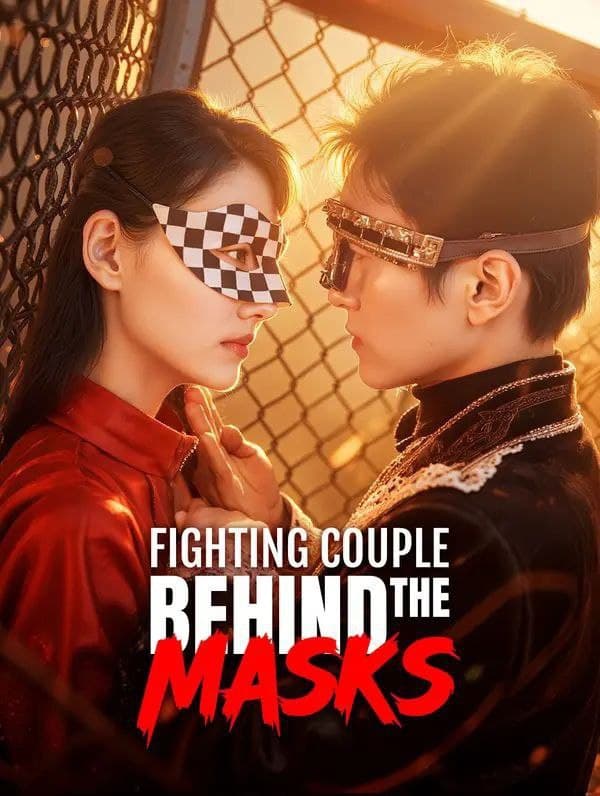 Fighting Couple Behind the Masks