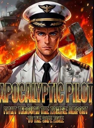 Apocalyptic Pilot Fight Through the Zombie Airport to the Safe Zone