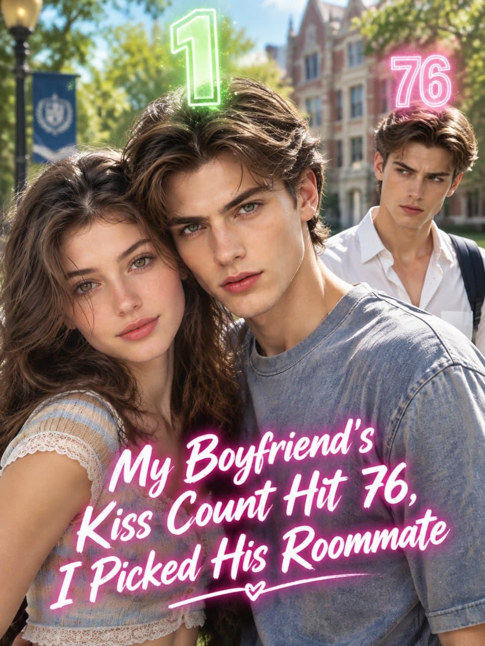 My Boyfriend's Kiss Count Hit 76，I Picked His Roommate EP1-25