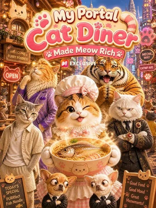 My Portal Cat Diner Made Meow Rich
