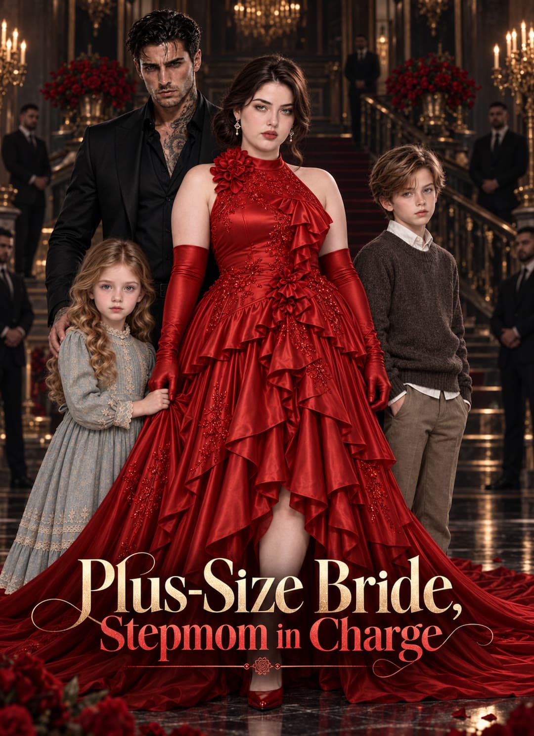 Plus-Size Bride, Stepmom in Charge